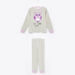Juniors Owl Polka Doted Velour Pyjama Set-Pyjama Sets-thumbnail-0