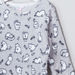 Juniors Fleece Pyjama Set with Cat Print-Pyjama Sets-thumbnail-2