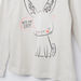 Juniors Printed T-shirt with Jog Pants-Nightwear-thumbnail-2