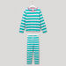Juniors Striped Long Sleeves T-shirt with Pants-Clothes Sets-thumbnail-0