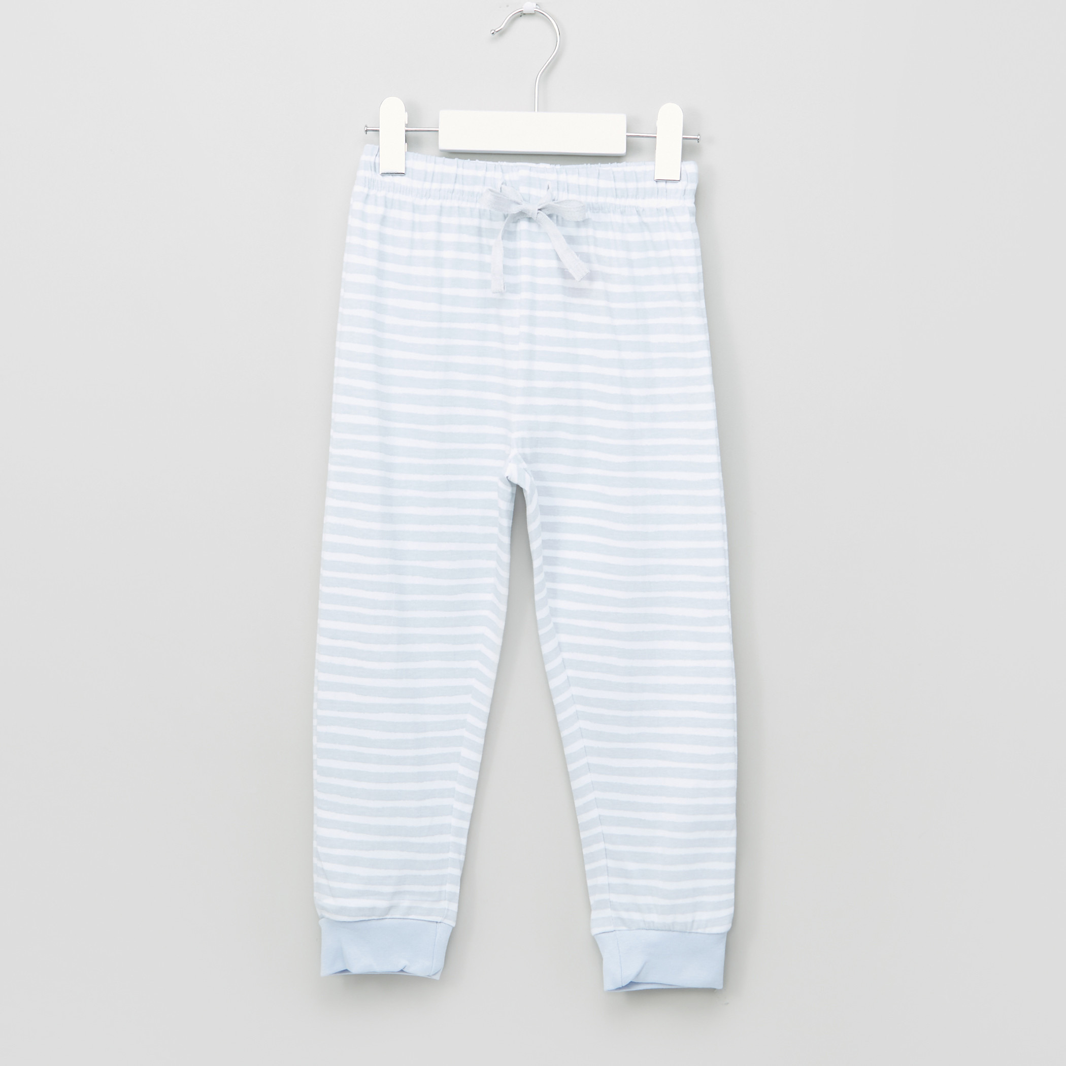 Juniors Printed T-Shirt with Jog Pants - Set of 2-girls-clothing-nightwear-image-4