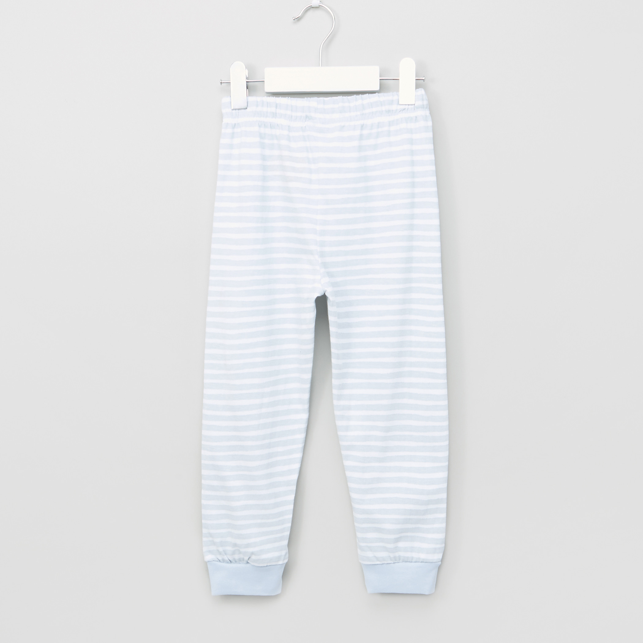 Juniors Printed T-Shirt with Jog Pants - Set of 2-girls-clothing-nightwear-image-5