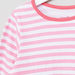 Juniors Striped Long Sleeves T-shirt and Pyjama Set-Nightwear-thumbnail-2