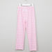 Juniors Striped Long Sleeves T-shirt and Pyjama Set-Nightwear-thumbnail-3