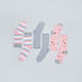 Juniors Ruffle Detail Socks - Set of 3-Socks-thumbnail-1