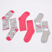 Juniors Assorted Crew Length Socks - Set of 3-Socks-thumbnail-1