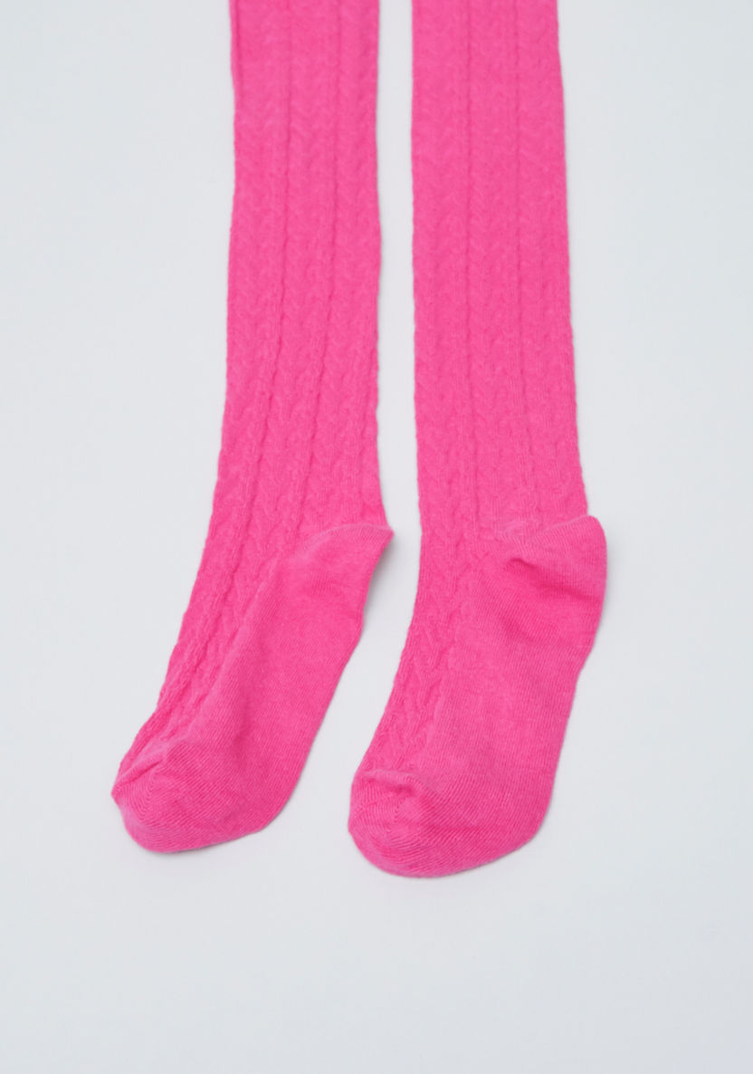 Juniors Textured Tights - Set of 2-Socks-image-0
