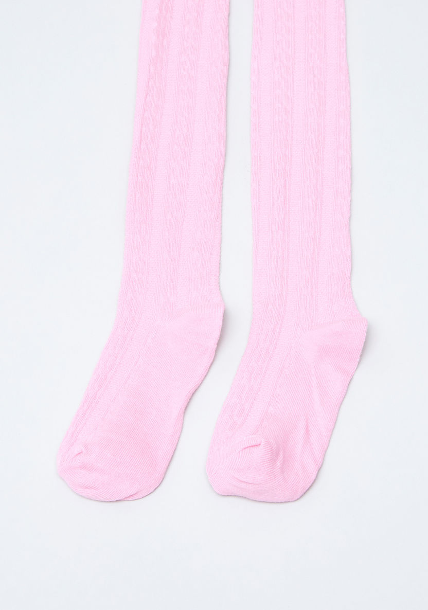 Juniors Textured Tights - Set of 2-Socks-image-0