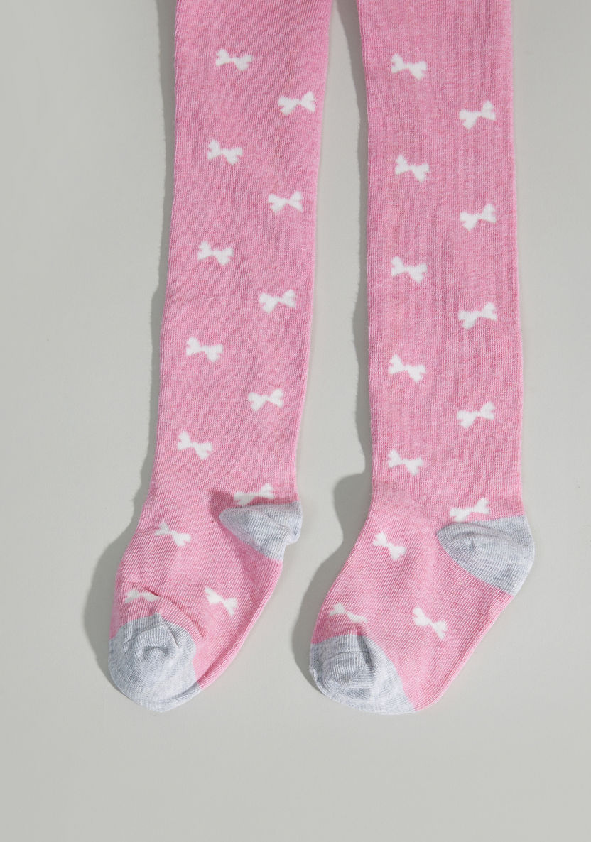 Juniors Printed Tights - Set of 2-Socks-image-1