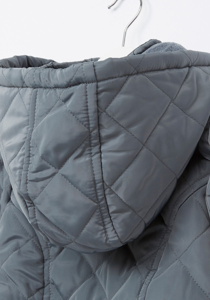 Juniors Padded Jacket with Front Pockets and Hood-Coats and Jackets-image-4