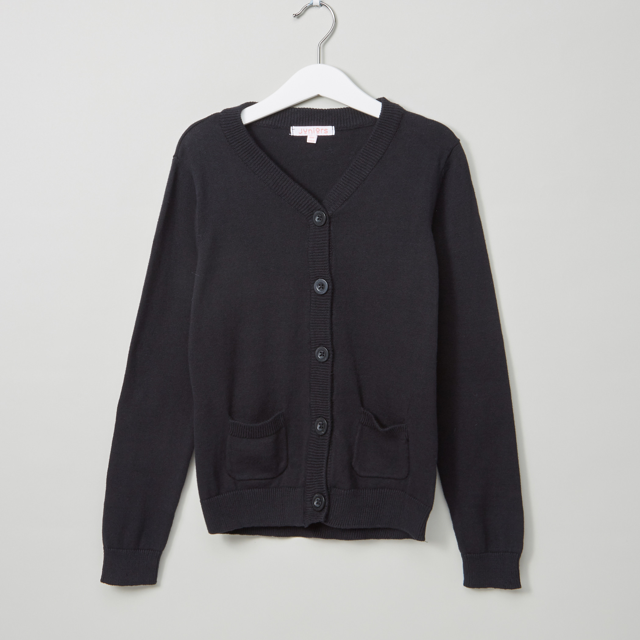 Juniors Front Open Knitwear-girls-clothing-winterwear-jacketsandcoats-image-1