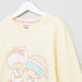 Little Twin Stars Printed Long Sleeves T-shirt and Pyjama Set-Clothes Sets-thumbnail-2