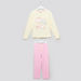 Little Twin Stars Printed Long Sleeves T-shirt and Pyjama Set-Clothes Sets-thumbnail-0