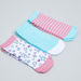 Little Twin Stars Trainer Liner Socks - Set of 3-Socks-thumbnail-1
