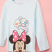 Minnie Mouse Printed T-shirt and Pyjama Set-Nightwear-thumbnail-3