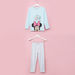 Minnie Mouse Printed T-shirt and Pyjama Set-Nightwear-thumbnail-0
