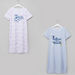 Juniors Printed Short Sleeves Night Dress - Set of 2-Nightwear-thumbnail-0