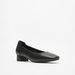 Le Confort Solid Slip-On Shoes with Block Heels-Women%27s Heel Shoes-thumbnailMobile-1