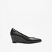 Le Confort Solid Slip-On Wedge Heels Shoes-Women%27s Heel Shoes-thumbnailMobile-3
