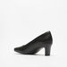 Le Confort Solid Slip-On Pumps with Block Heels-Women%27s Heel Shoes-thumbnailMobile-2