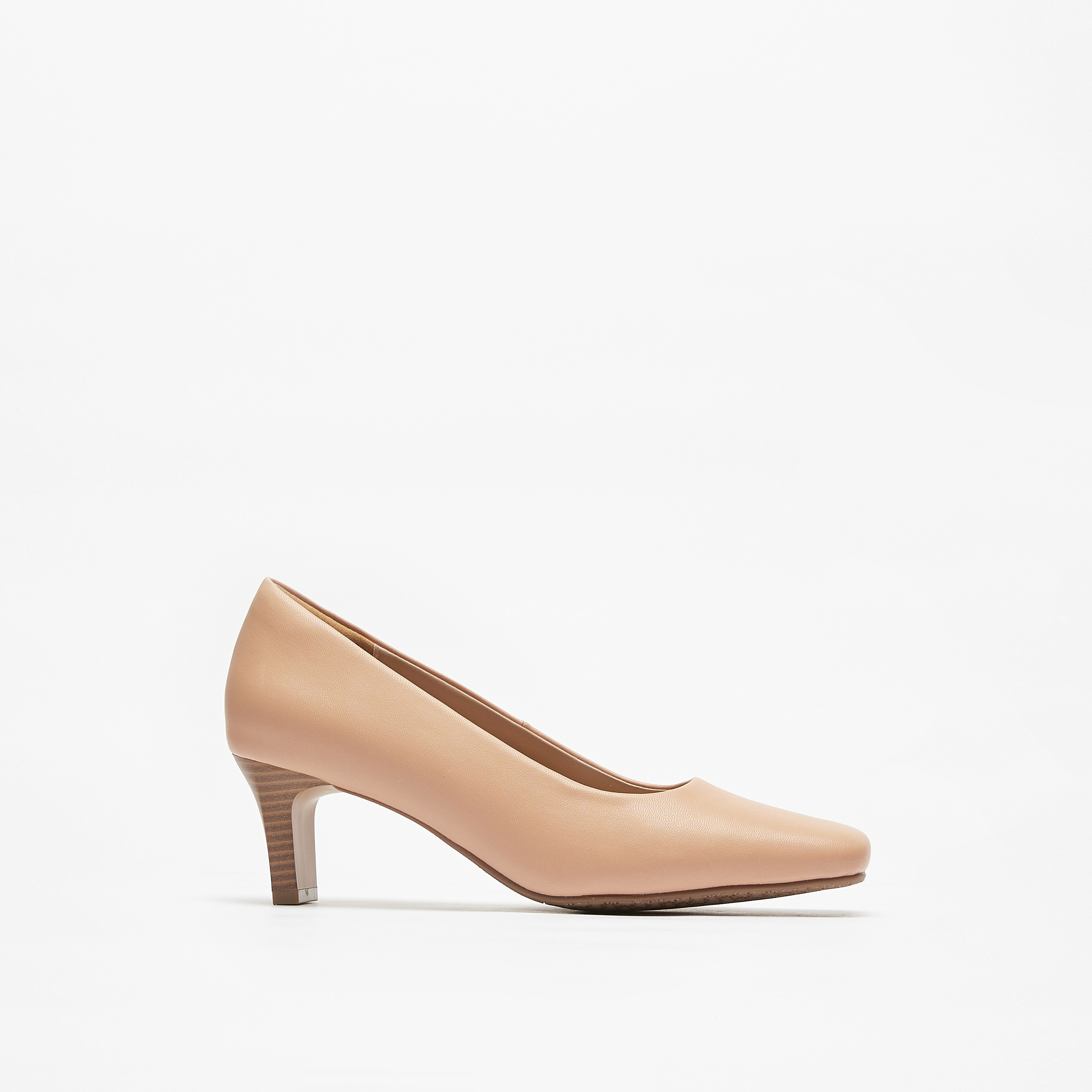 Mid best sale heel pumps