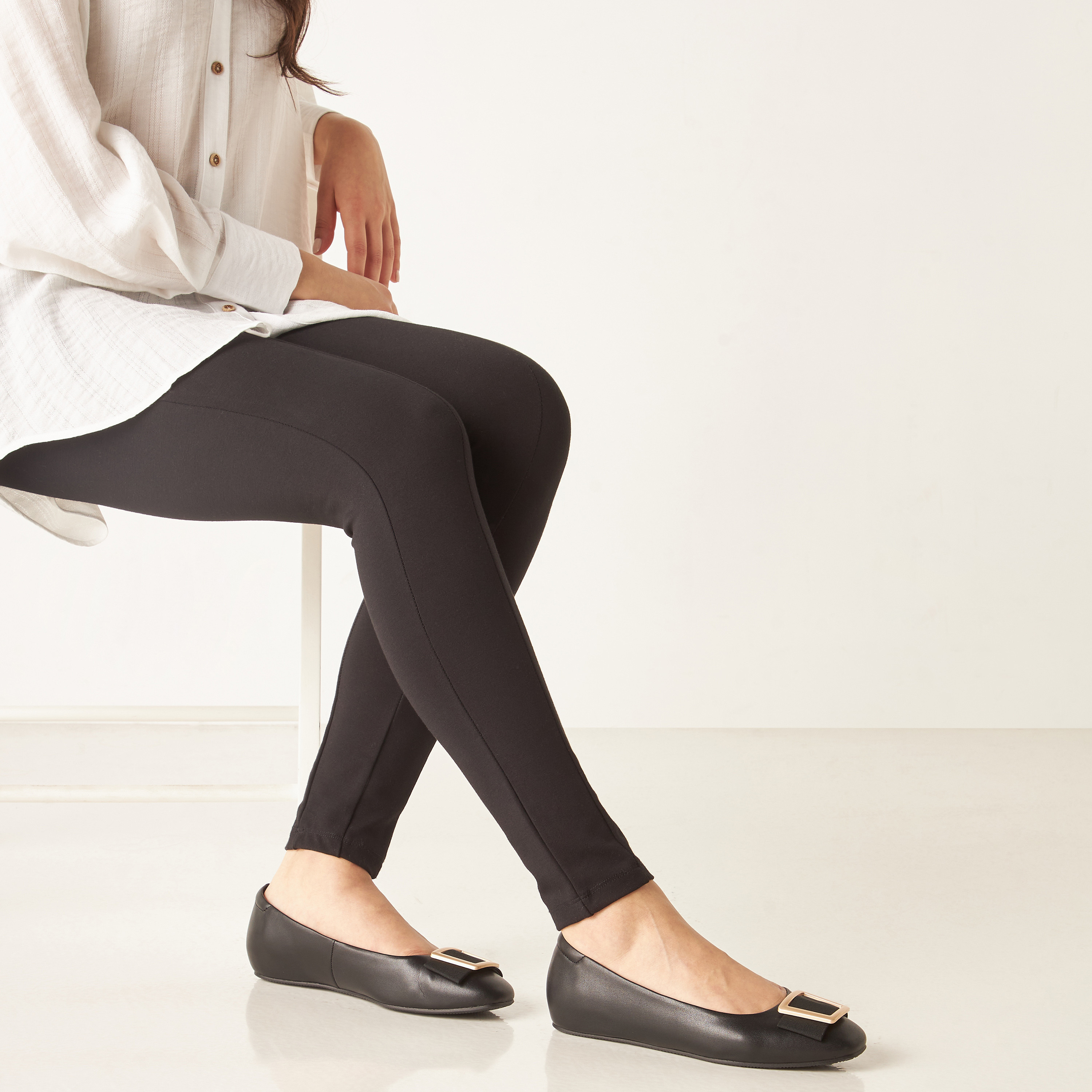 New ballet flats and foot less tights | Perfect for a busy d… | Flickr