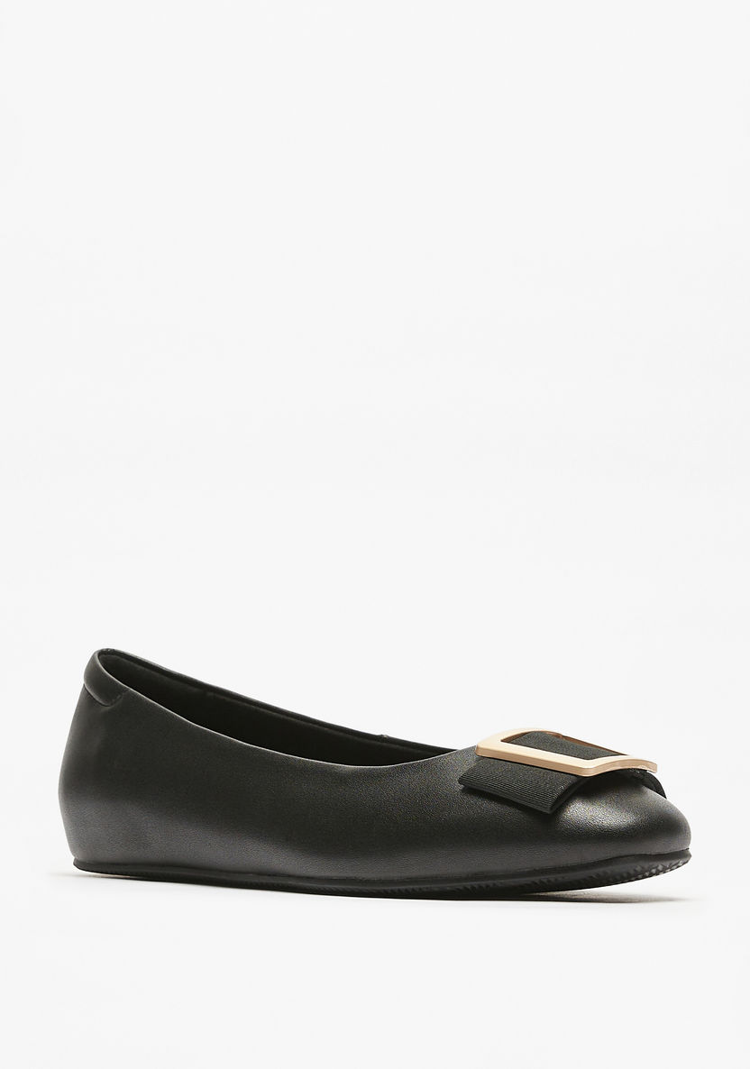 Le Confort Embellished Slip-On Ballerina Shoes-Women%27s Ballerinas-image-1