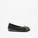Le Confort Embellished Slip-On Ballerina Shoes-Women%27s Ballerinas-thumbnail-1