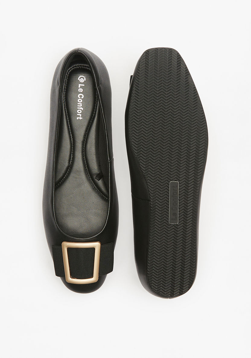 Le Confort Embellished Slip-On Ballerina Shoes-Women%27s Ballerinas-image-4