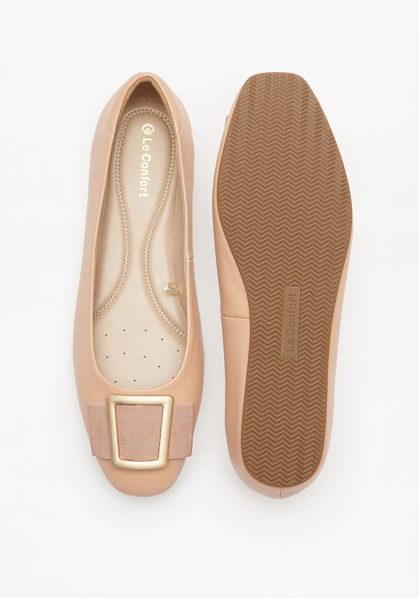 Le Confort Embellished Slip-On Ballerina Shoes-Women%27s Ballerinas-image-4