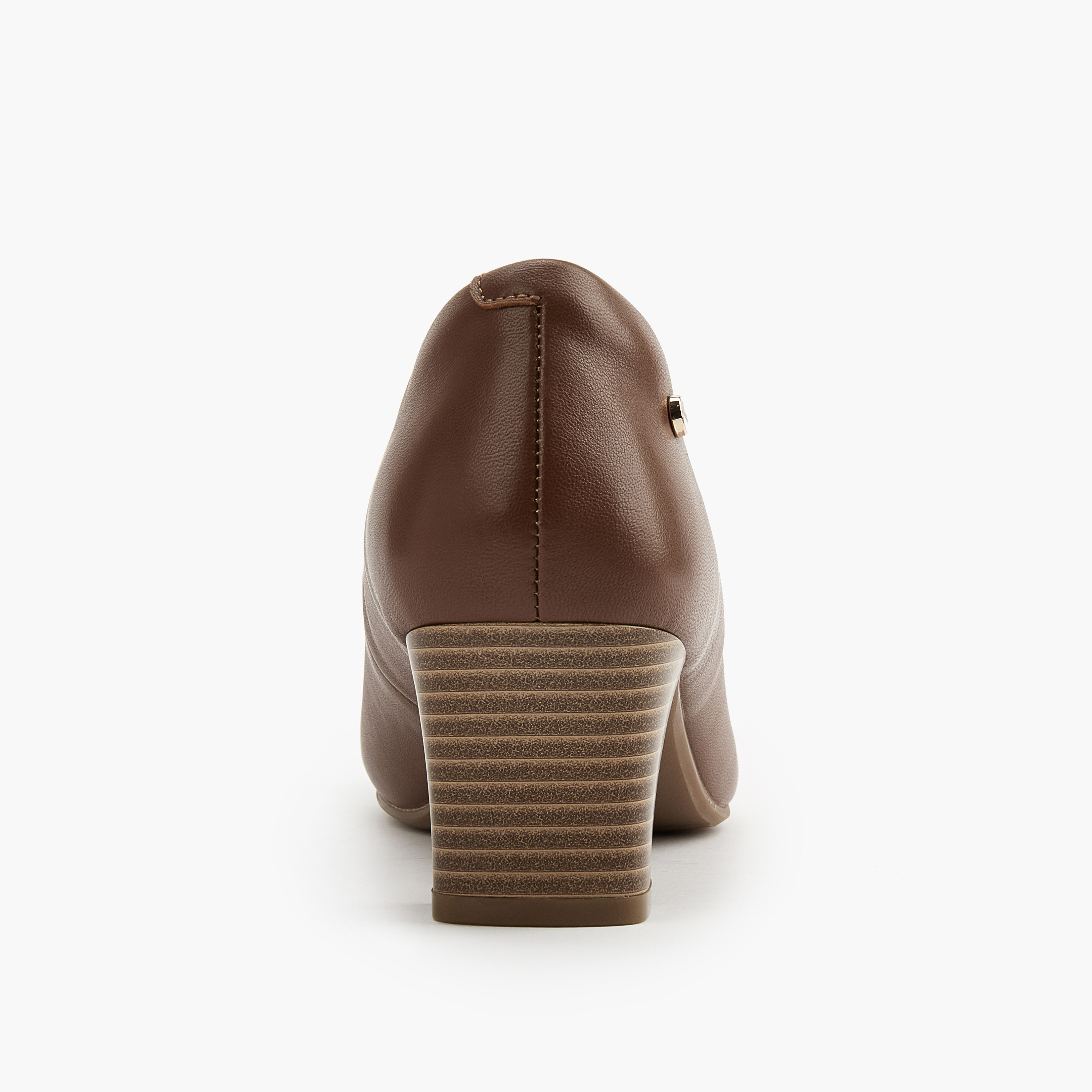 Celeste Solid Slip-On Pumps with Block Heel-women-shoes-heels-image-4