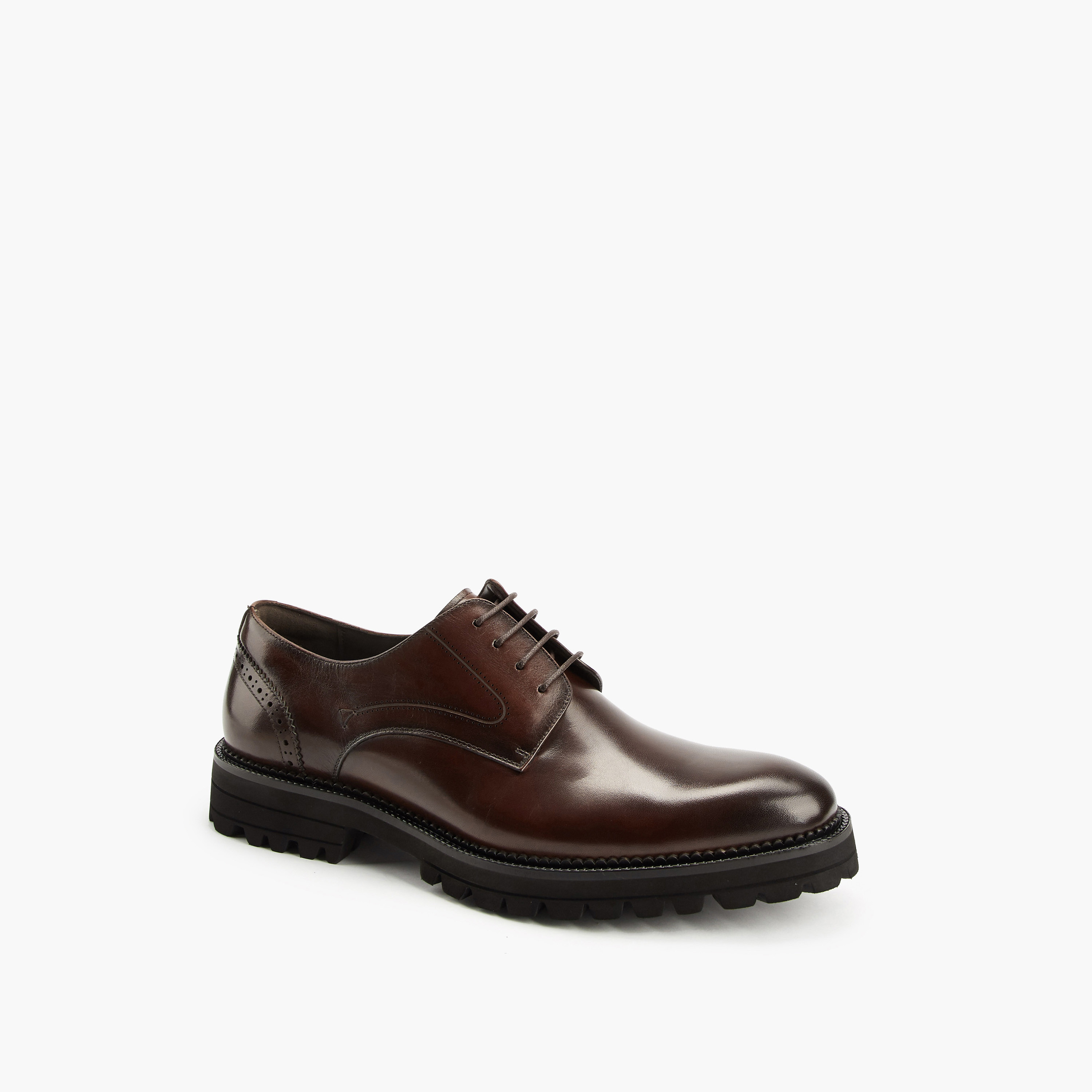 حذاء ديربي جلد سادة برباط للرجال من دوتشيني-men-shoes-formalshoes-image-3
