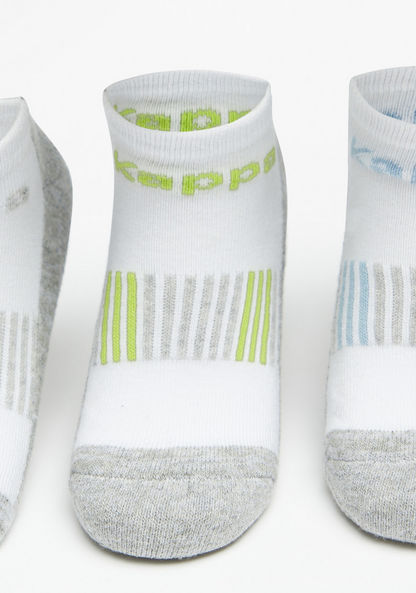 Set of 5 - Kappa Textured Ankle Length Socks-Boy%27s Socks-image-1