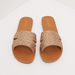 Embellished Slip On Slide Sandals-Women%27s Flat Sandals-thumbnailMobile-2
