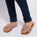 Embellished Slip On Slide Sandals-Women%27s Flat Sandals-thumbnail-1