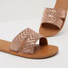 Embellished Slip On Slide Sandals-Women%27s Flat Sandals-thumbnail-4