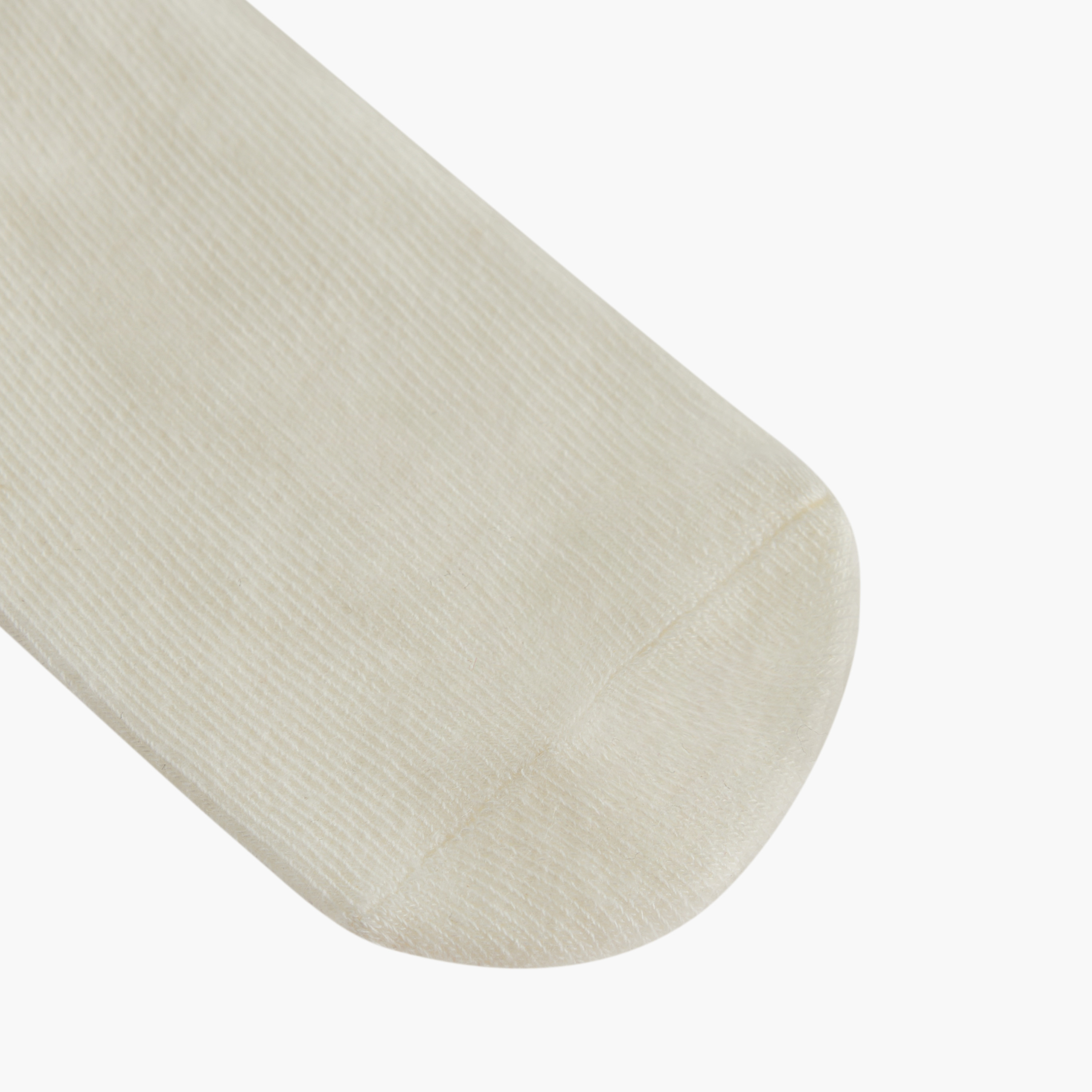 طقم جوارب مضلعة بطول الكاحل 3 أزواج بدون تيري من ليتل ميسي-girls-accessories-socks-image-5