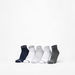 Textured Ankle Length Sports Socks - Set of 5-Men%27s Socks-thumbnail-0