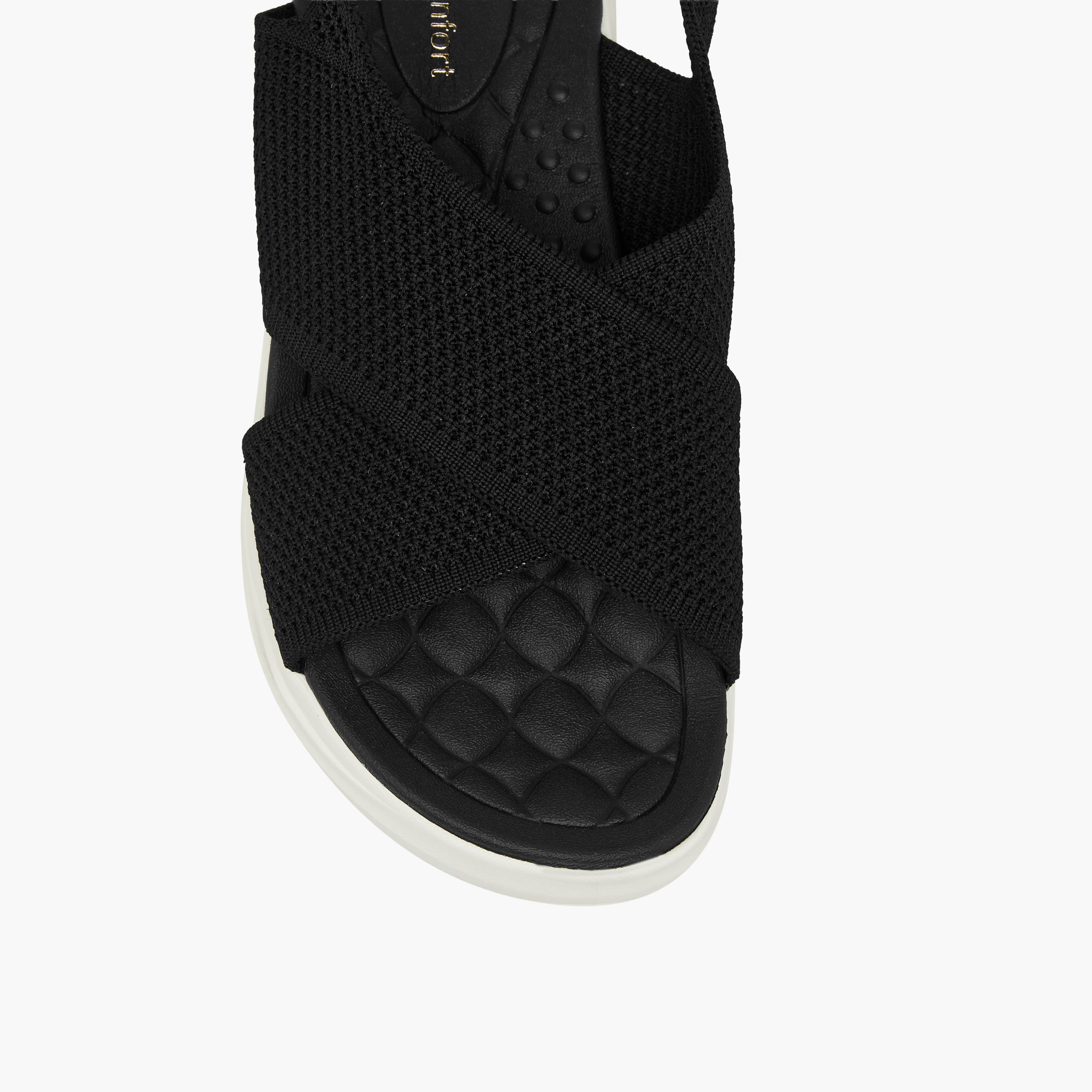 صندل بكعب بلاتفورم وأحزمة متقاطعة للنساء من لو كونفورت-women-shoes-sandals-heeled-image-4