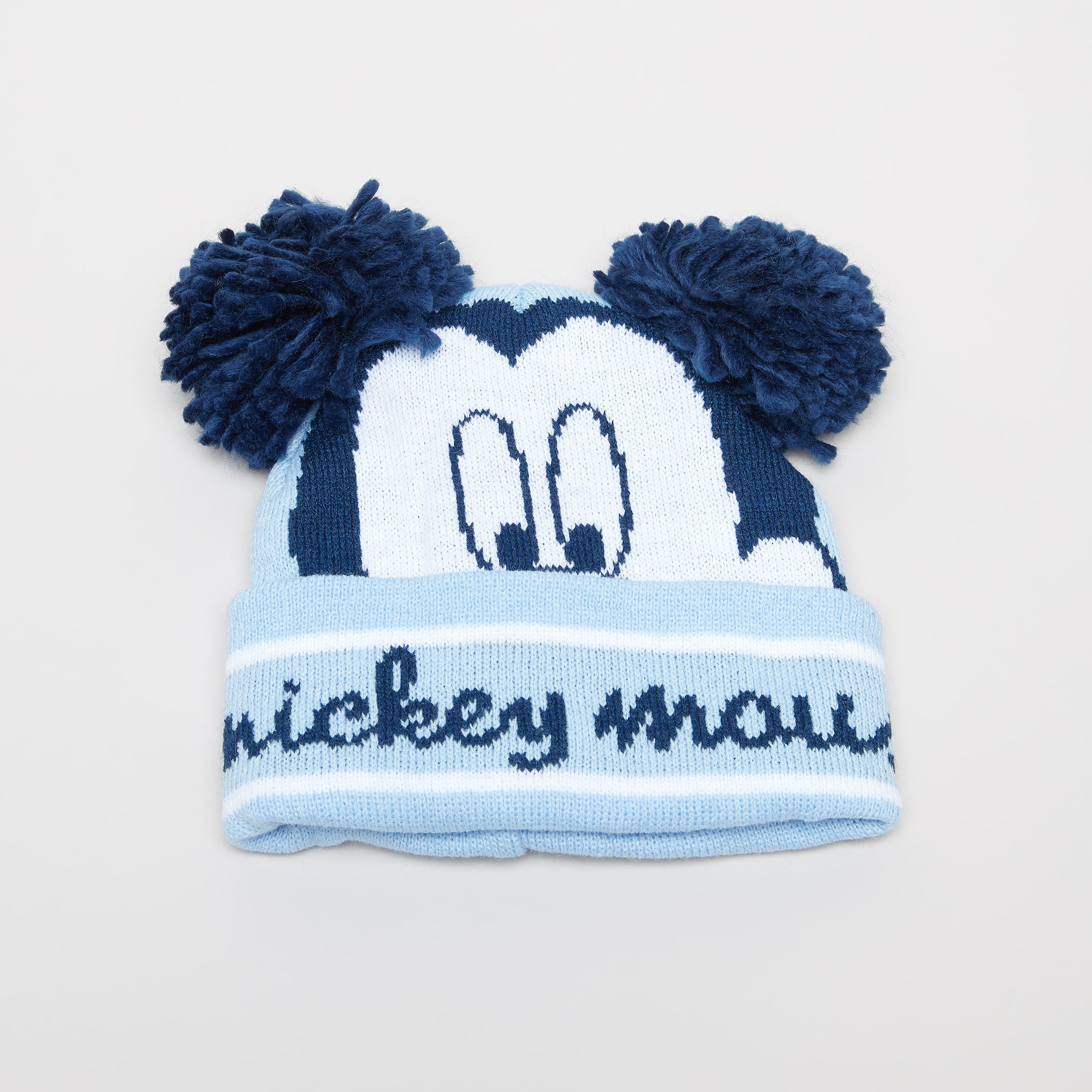 Disney Mickey Mouse Textured Beanie Cap 