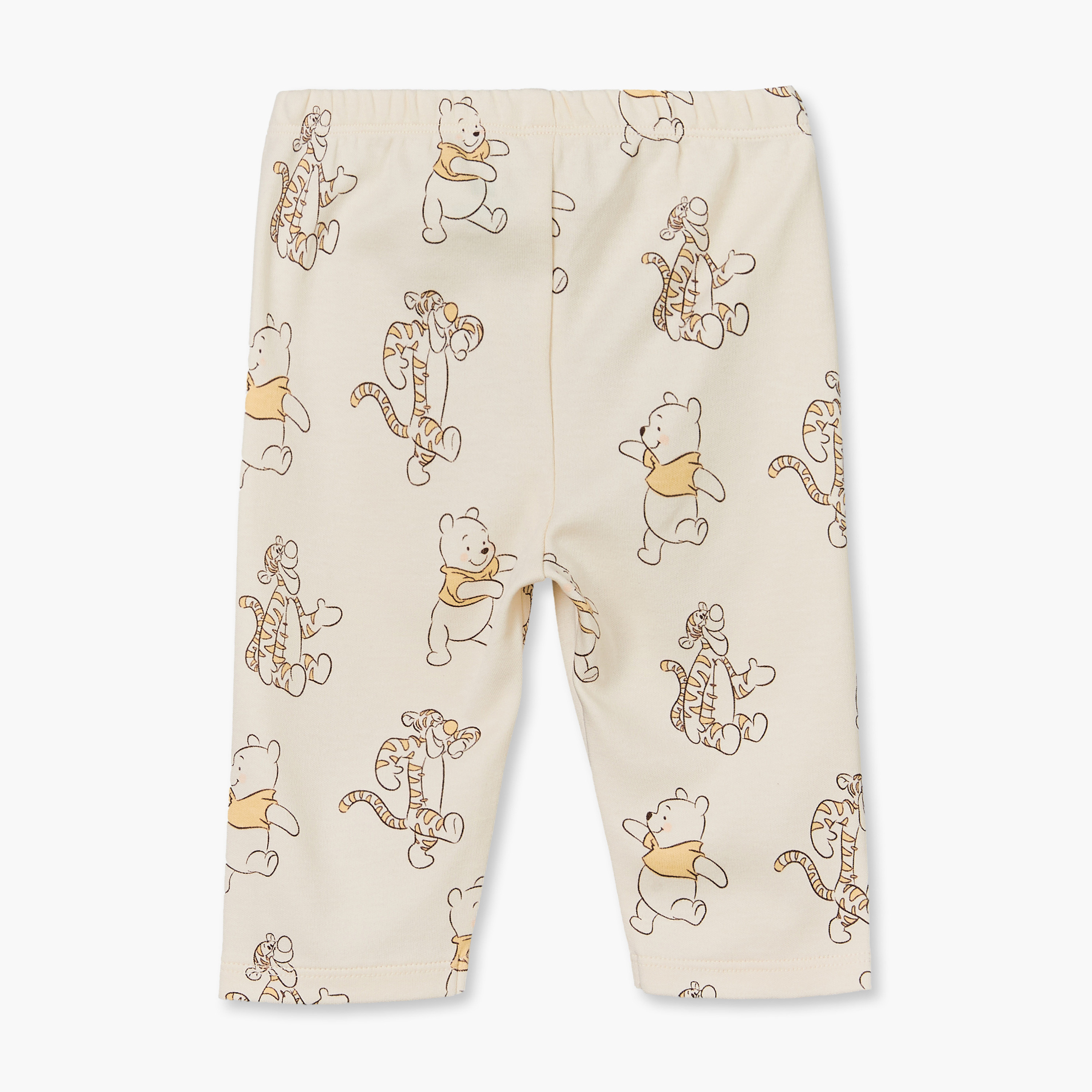 Disney Cotton Crew Neck Long Sleeves Pyjama Set with Winnie The Pooh Print-baby-boys-clothing-nightwear-pyjamasets-image-6