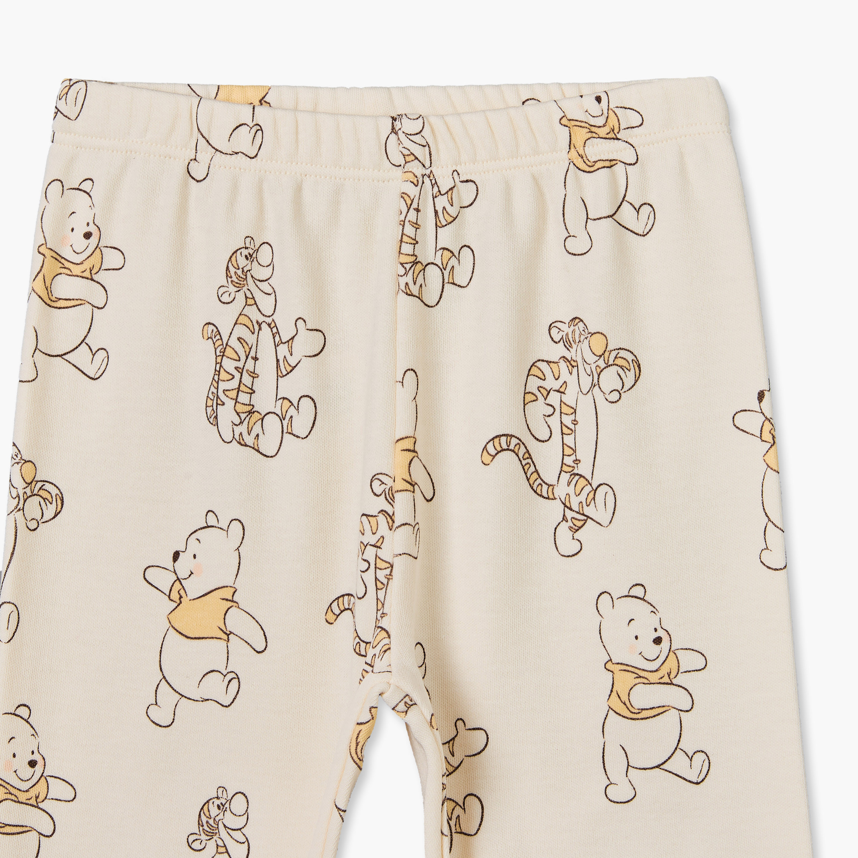 Disney Cotton Crew Neck Long Sleeves Pyjama Set with Winnie The Pooh Print-baby-boys-clothing-nightwear-pyjamasets-image-9