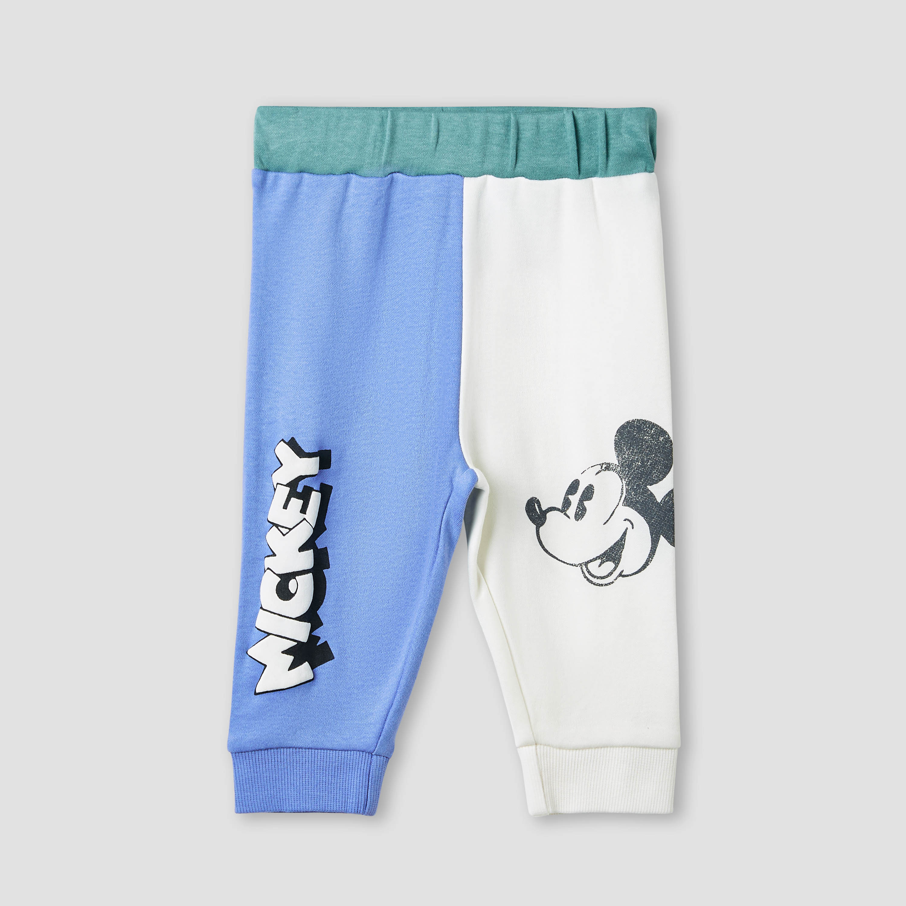 Disney Mickey Mouse Print T-shirt and Pyjama Set-baby-boys-clothing-nightwear-pyjamasets-image-3