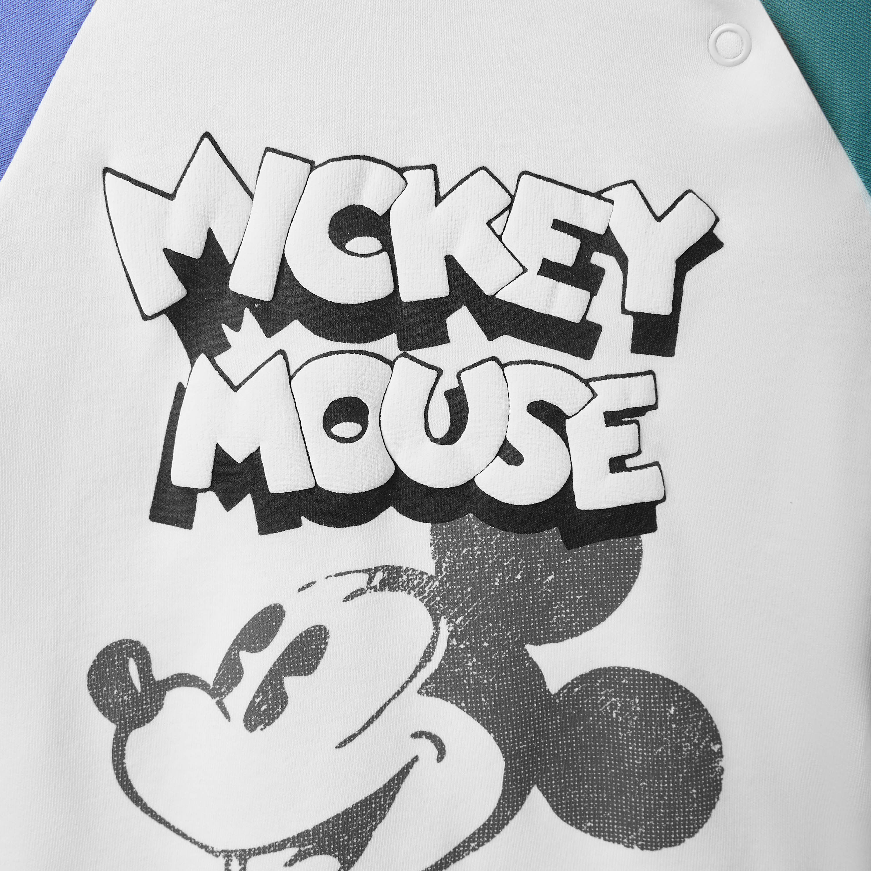 Disney Mickey Mouse Print T-shirt and Pyjama Set-baby-boys-clothing-nightwear-pyjamasets-image-6