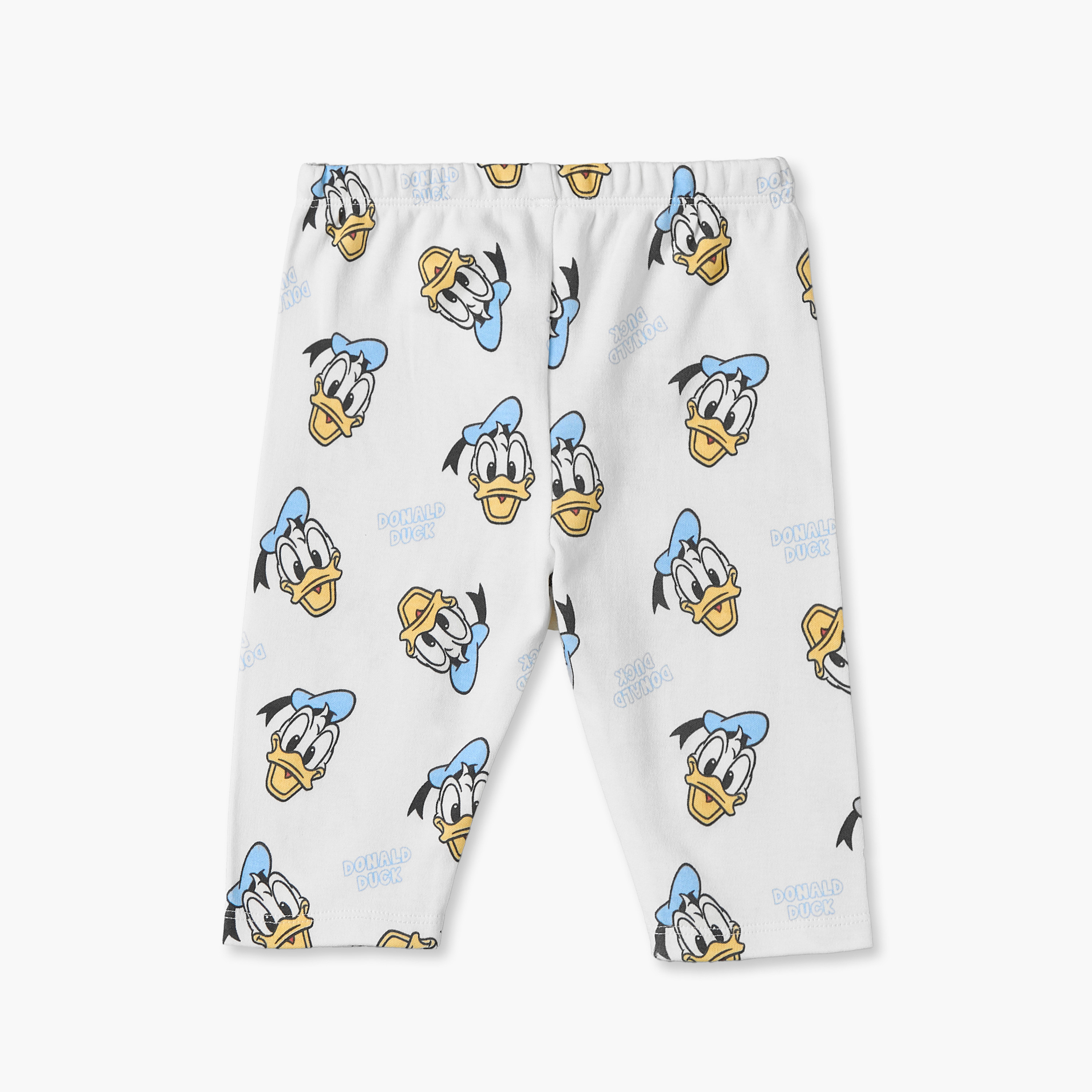 Disney Cotton Crew Neck Long Sleeves Pyjama Set with Donald Duck Print-baby-boys-clothing-nightwear-pyjamasets-image-6