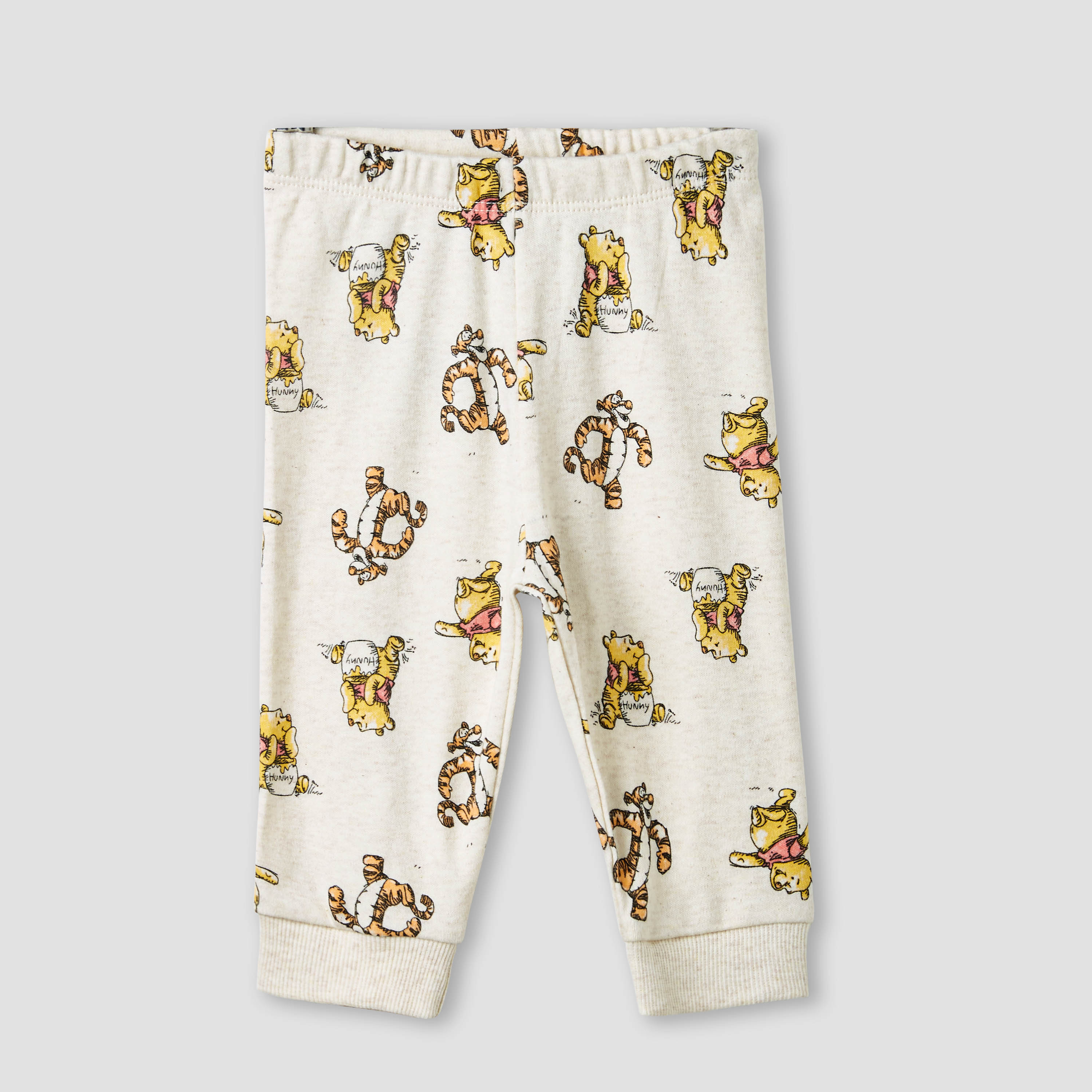 Disney Winnie The Pooh Print T-shirt and Pyjama Set-baby-boys-clothing-nightwear-pyjamasets-image-3