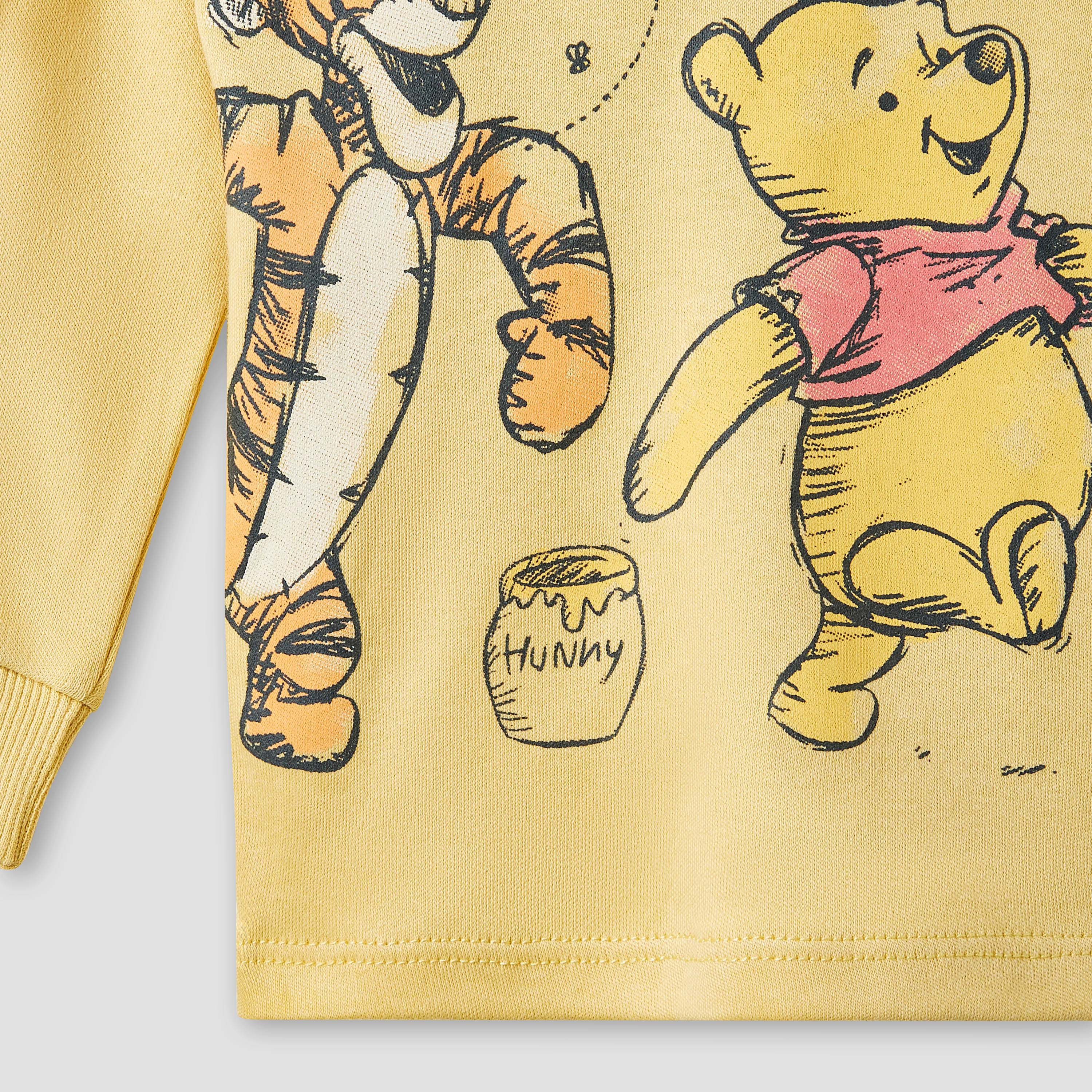 Disney Winnie The Pooh Print T-shirt and Pyjama Set-baby-boys-clothing-nightwear-pyjamasets-image-5
