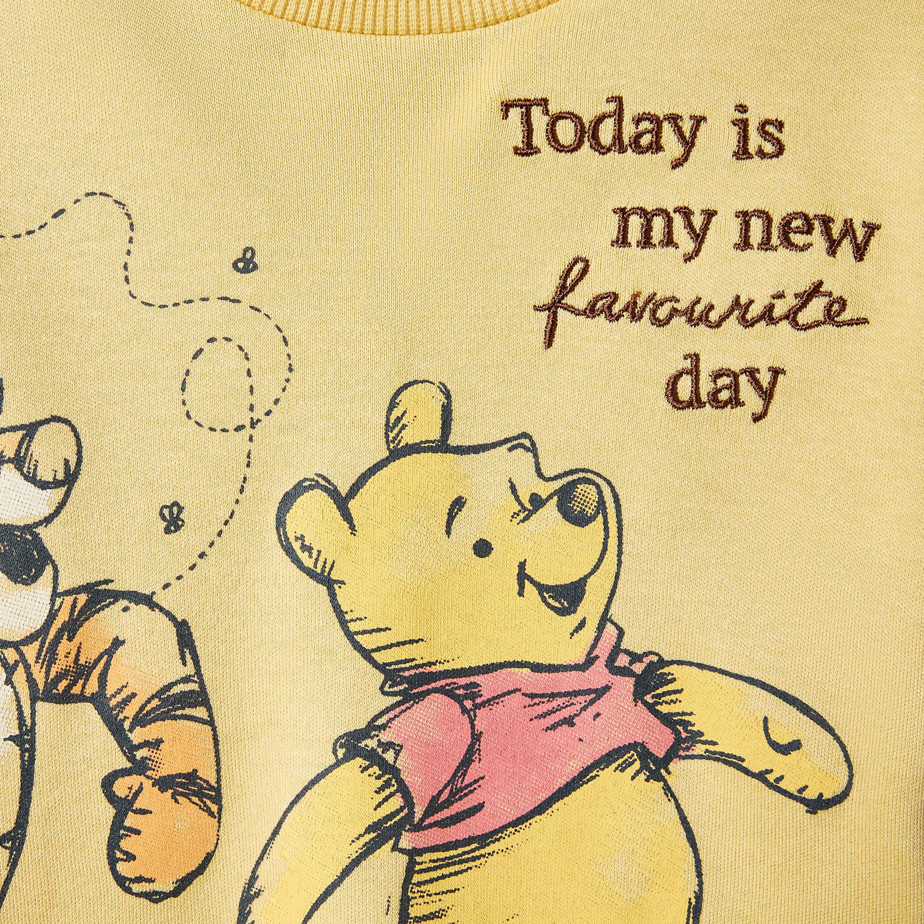Disney Winnie The Pooh Print T-shirt and Pyjama Set-baby-boys-clothing-nightwear-pyjamasets-image-6