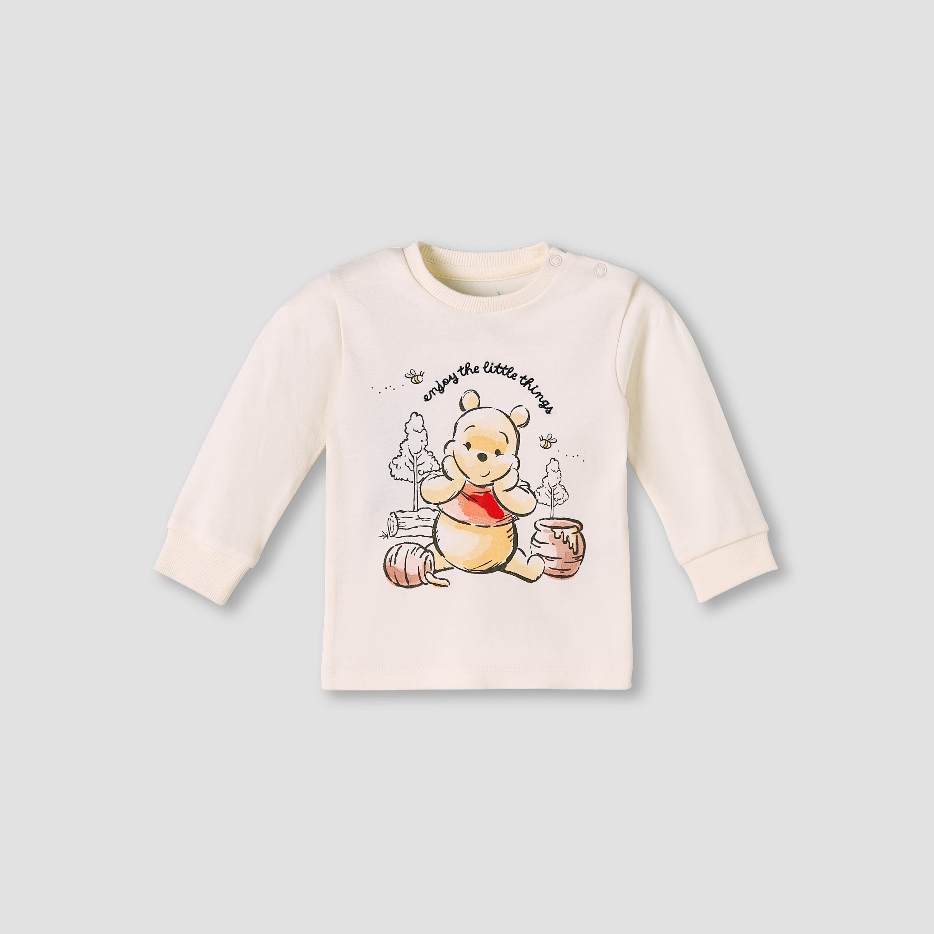 طقم بنطلون بيجاما وتيشيرت قطن برقبة مستديرة وأكمام طويلة وطبعات من ديزني-baby-boys-clothing-nightwear-pyjamasets-image-3