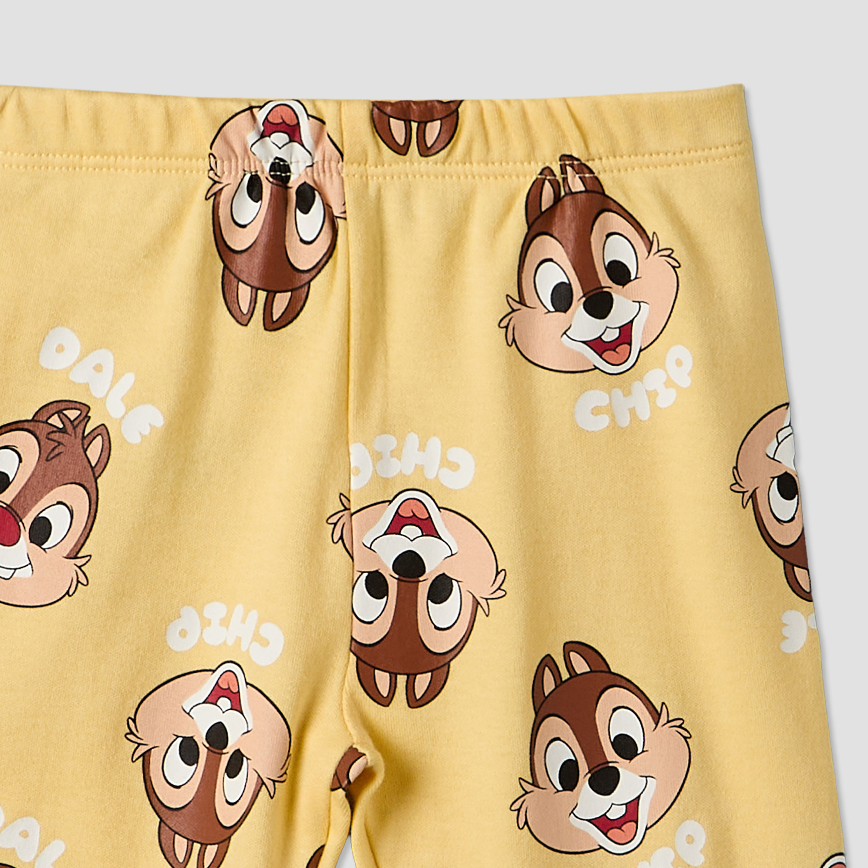 Disney Cotton Round Neck Long Sleeves Pyjama Set with Chip 'n Dale Print-baby-boys-clothing-nightwear-pyjamasets-image-7